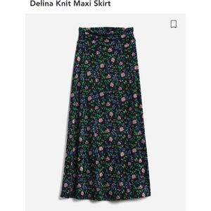 NWOT Gilli Delina floral maxi skirt